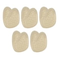 thumbnail image 2 of 5 Pairs Sandals High Foot Pads Reusable Soft Ball of Foot Cushions Forefoot Pads for Women Prevention Pads - Skin Color, 2 of 8