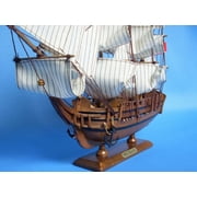 Handcrafted Model Ships HMS Bounty 15 HMS Bounty 15 in. Decorative Famous Ship