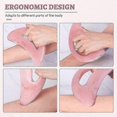 thumbnail image 4 of Gua Sha Massage Tool With Handle (resin) Larger Guasha Scraping Tool For Back Neck Face Leg Massage, Lymphatic Drainage, Cellulite Remove - Snngv, 4 of 5