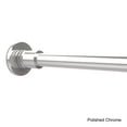 thumbnail image 5 of Skyline Collection Shower Curtain Rod Brackets - Satin Chrome / Dotted, 5 of 5