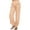 Beige, variant on Summer Pants for Women Fashion Casual Buttons Solid Women Pants Leg And Trouser Wide Loose Dress Pant Tall Womens Sweet Business Casual for Stretch Zipper Work Long Beige 5XL