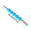 thumbnail image 2 of YWIYIUD 1PC 20.47inch Portable and Practical Roller Muscle Massager with 5 MassageBalls for Neck Leg Back and Body Stress Reliefing Suitable for Adults and Teens, 2 of 7