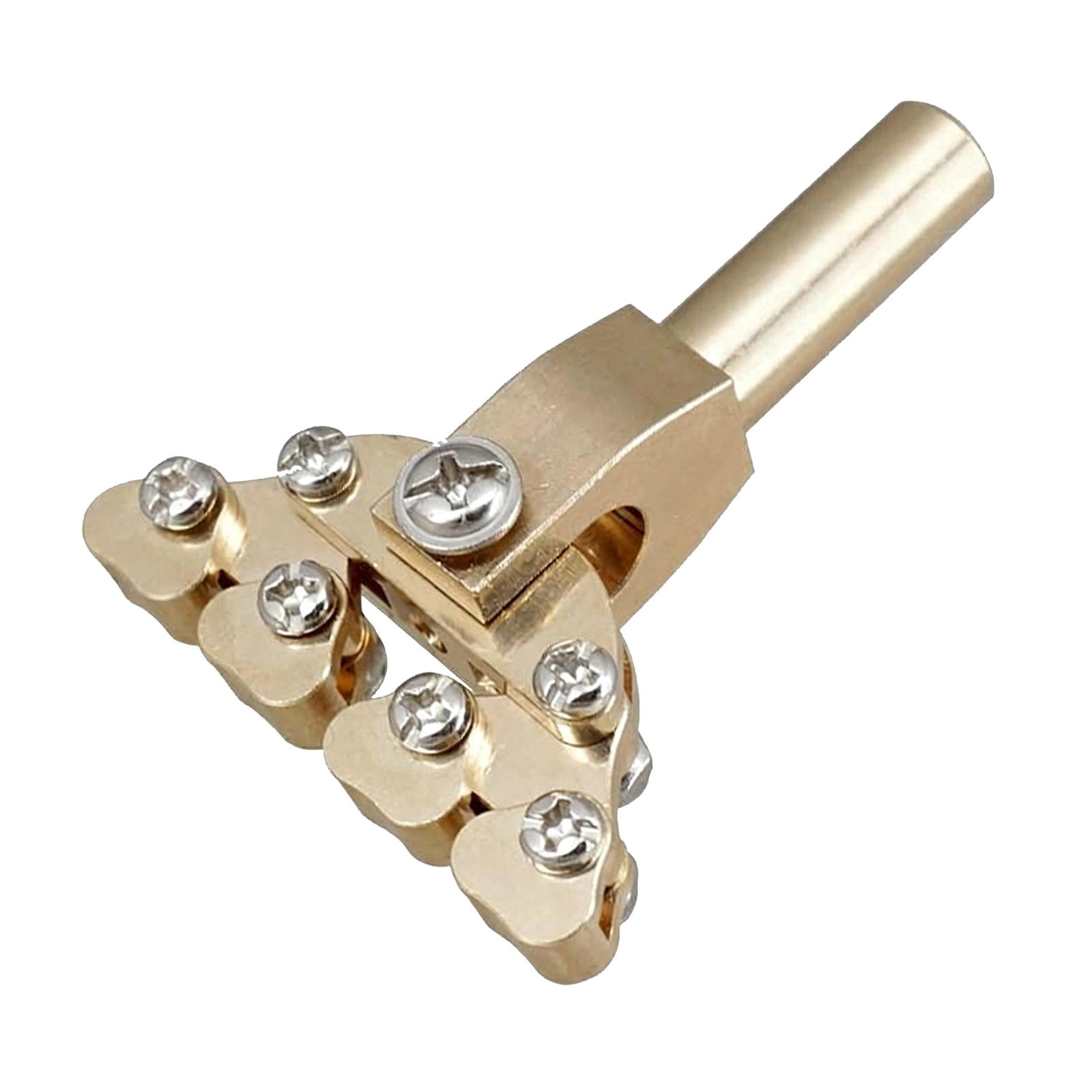 Guitar Fretboard Press Fractal Fret Press Brass Adaptive Tool for Acoustic Electric Guitar Luthiers and DIY Musicians
