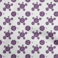 thumbnail image 1 of oneOone Rayon Purple Fabric Medical Craft Projects Decor Fabric Printed By The Yard 56 Inch Wide, 1 of 4