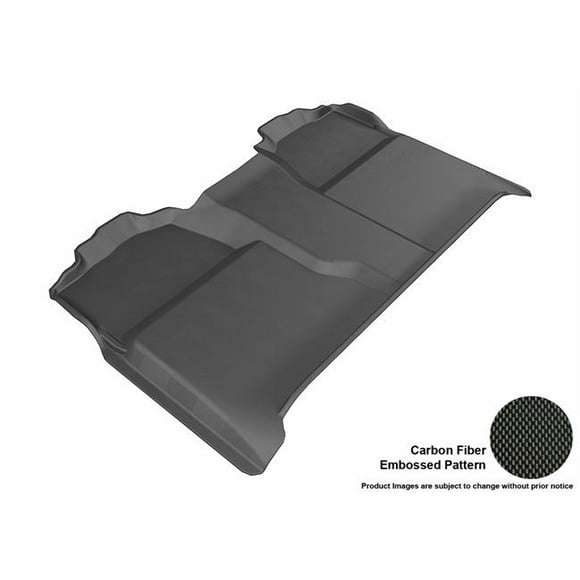 3D MAXpider L1CH04721509 CHEVROLET SILVERADO 1500/ GMC SIERRA 1500 2007-2013 CREW CAB KAGU BLACK R2 Floor Mat