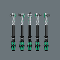thumbnail image 3 of 3/8" Drive 72 Geared Teeth Round Head Style Hand Ratchet, 7-1/2" L, Satin Finish, 3 of 3