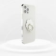 thumbnail image 2 of LAICAIW Flower Cell Phone Ring Holder, Cute Phone Back Ring Grip for Finger and Hand (White,Black), 2 of 6