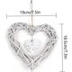 thumbnail image 5 of 2 piezas de corona de mimbre colgante, corazón de mimbre DIY, corona de corazón de mimbre, corona de mimbre artesanal, adecuada para bodas, fiestas de cumpleaños, decoración de paredes, 5 of 5