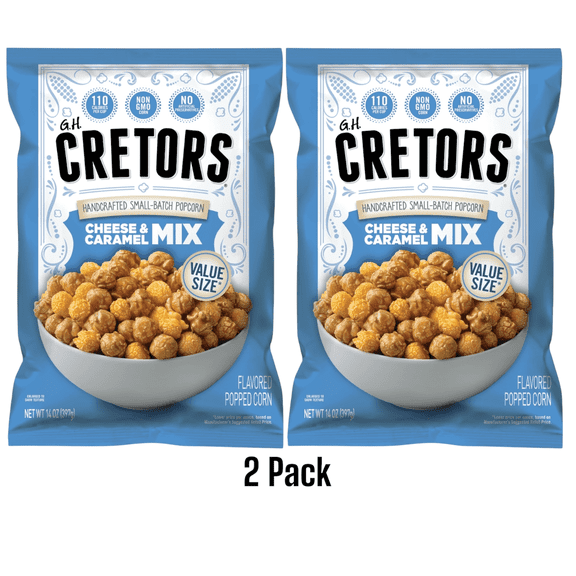 G.H. Cretors Chicago Popcorn Mix 14 Oz 2 Pack