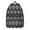 Black, variant on Unisex Vintage Bohemian Rucksack, Boho Chic Print Backpack with Front Pocket, Lightweight Daypack for School University Work Commute, Wonderful Gift