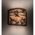thumbnail image 1 of Meyda 68612 12 in. Ducks in Flight Wall Sconce - Antique Copper, 1 of 1