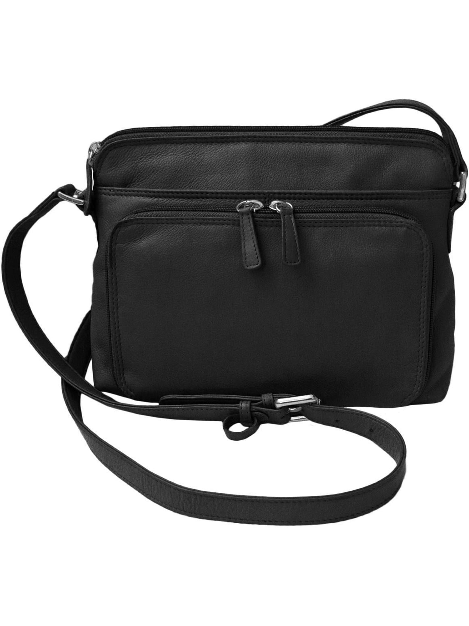 Classy Women Handbag PU Leather Purse Shoulder Bag with Attach Accessory