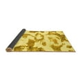 thumbnail image 2 of Ahgly Company Indoor Rectangle Oriental Yellow Modern Area Rugs, 5' x 8', 2 of 4