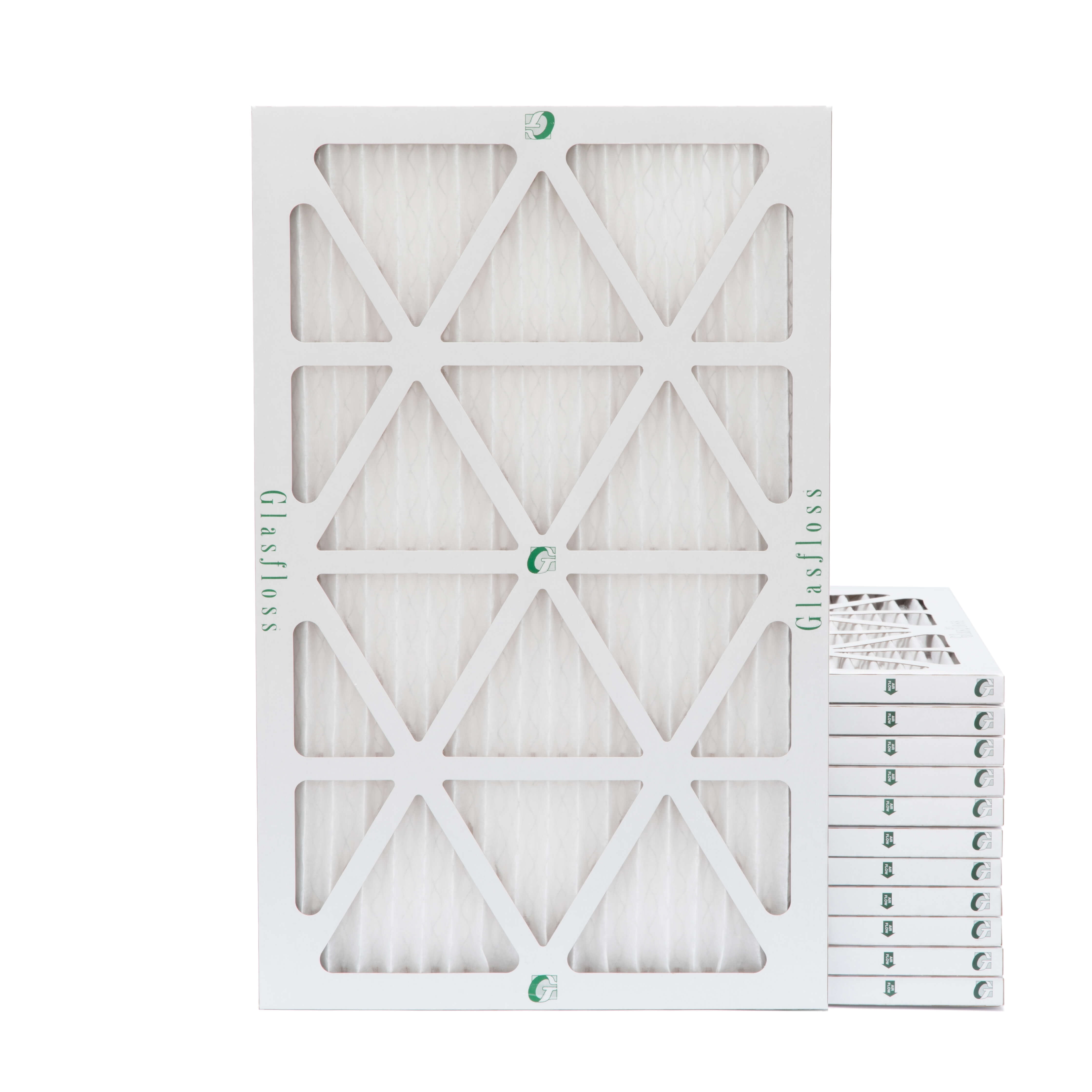 • 19-7/8 x 21-1/2 x 1 • MERV11 Pleated HVAC Air Furnace HVAC Filters Case of 4 
