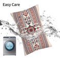 thumbnail image 6 of Fuzoiu Fashion Tatreez1 Print Pillow Case with Hidden Zipper,Pillow Covers,Soft and Comfortable Pillowcase-20"x30", 6 of 6