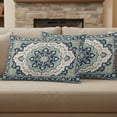 Boho Lumbar Pillow Covers 12 x 20 Inch Pillow Covers Set of 2 ...