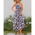 thumbnail image 5 of ZANKLEY Women Summer Dresses Casual  Maxi Dresses Cute Floral Long Dress Wedding Guests Dress, 5 of 10