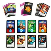 UNO Ultimate DC Card Game with Collectible Foil Cards