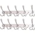 thumbnail image 1 of Durable Wall Coat Hanger, Anti-Tear & Anti-Sliding, Wall Mounted Rack For Towels, Robes, Mud Room, Bathroom Passages (2 Pack), 1 of 6