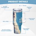 thumbnail image 5 of Pofeuu Clear Sky Blue Cat Print 40oz Ice Bully With Handle And Straw Stainless Steel Vacuum Insulated Cup And 2 In 1 Straw Lid, 5 of 8