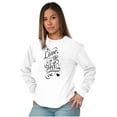 thumbnail image 4 of Valentines Day Romance Love In Air Women's Long Sleeve T Shirt Brisco Brands X, 4 of 5