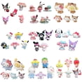 thumbnail image 2 of Sanrio-figura de Anime Kitty Kuromi LittleTwinStars, Cinnamoroll, Pompón, Purin, badbadtz-maru, My Melody, adornos de escritorio, juego de 5 piezas qiuyongming unisex, 2 of 2