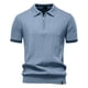 thumbnail image 1 of pstuiky camisetas para hombre, Suéter informal de manga corta con cuello vuelto, cómodo y liso para hombre ropa de hombre xl, 1 of 3