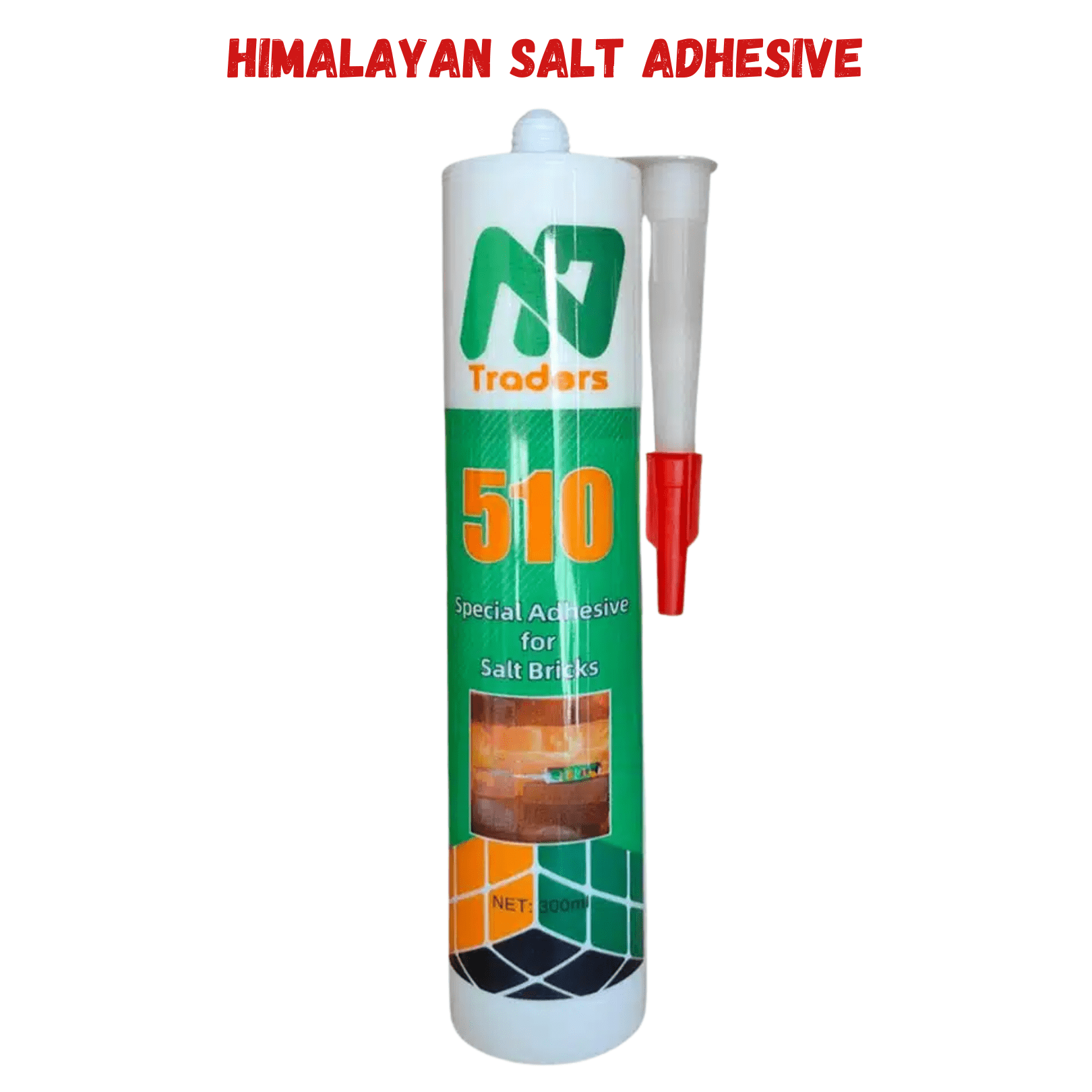 Himalayan Salt Adhesive - Pack of 10 | Industrial-Grade Glue for Salt Bricks & Tiles