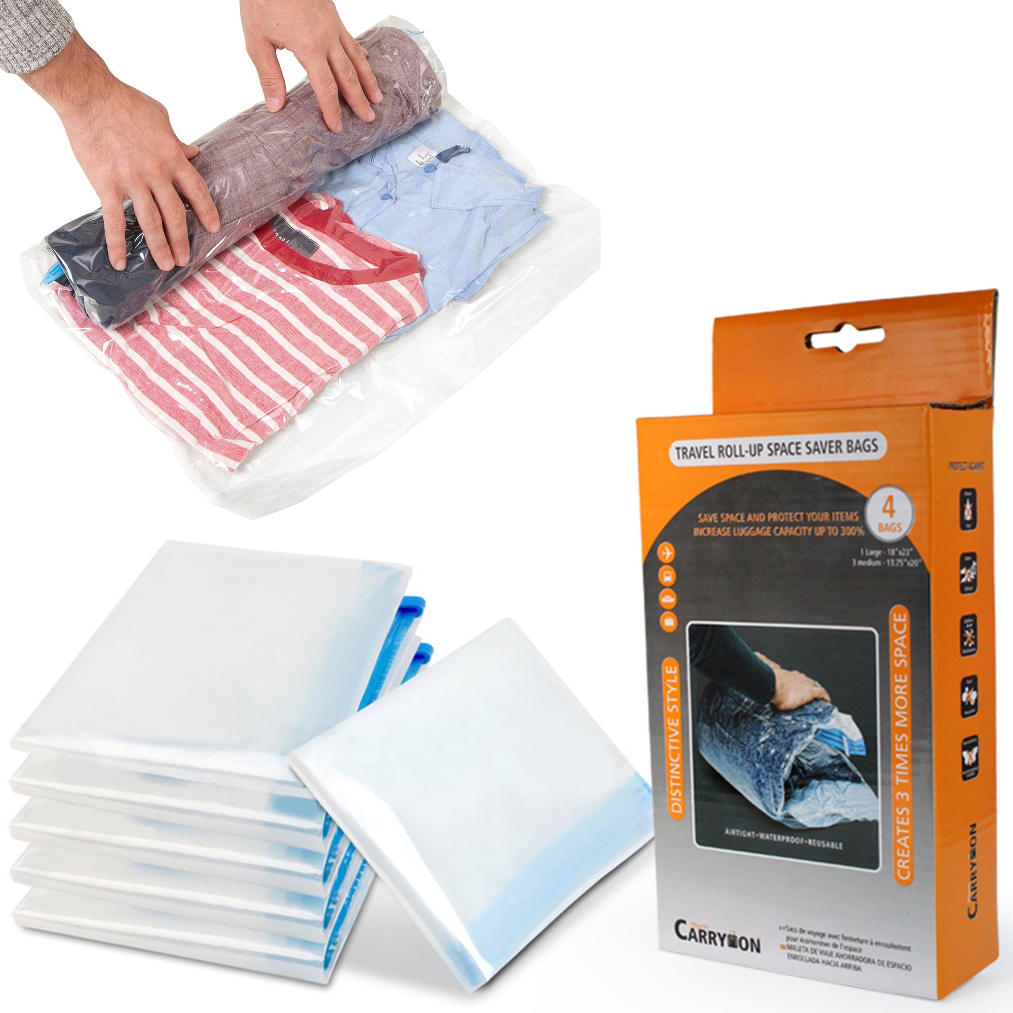 spacesaver premium travel roll up storage bags