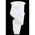 thumbnail image 2 of 2.5" Scalloped Edge Ribbon: White (10 Yard), 2 of 3