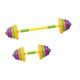 thumbnail image 3 of Juego de 2 mancuernas para niños, barra infantil para levantamiento de pesas, para niños y niñas 1 largo 1 corto, 3 of 9