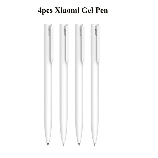 Senbaida Original Mi Gel Pen, Gel Pen, 0.5mm, Assorted Ink Colors, 4 Pack