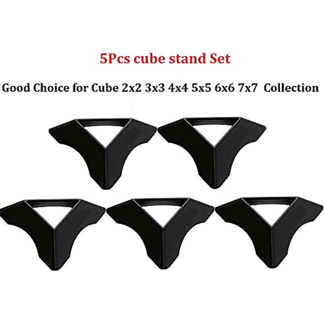 GoodCube Soporte para Cubos de Plástico para Cubos de Velocidad - Base Cube Negra - 5pcs GoodCube GoodCube