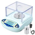 thumbnail image 1 of Balanza de laboratorio CXRCY de 100 g y 0,001 g de precisión con protector contra corrientes de aire, 1 of 8