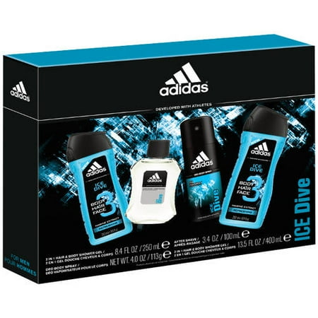 Adidas Ice Dive Men 8217 S Cologne Gift Set 4 Pc Adidas Ice Dive Men 8217 S Cologne Gift Set