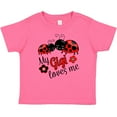 thumbnail image 3 of Inktastic My Gigi Loves Me with Cute Ladybugs Boys or Girls Baby T-Shirt, 3 of 5