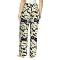 thumbnail image 3 of Sigee Game Controller Print Women's Soft Pajama Pants - Breathable and Comfortable Lounge Sleep Bottoms with Elastic Waistband and Pockets-X-Large, 3 of 9