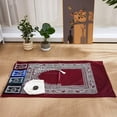 thumbnail image 2 of Mindsoft 8 Pcs Portable Travel Prayer Mat with Compass Islamic Waterproof Polyester Praying Rug with Pocket Sized Carry Bag for Muslim Ramada Eid Gifts (60 cm x 100 Cm), 2 of 7