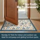 thumbnail image 4 of Alfombra Jinchan, 91 x 152 cm, floral, vintage, antideslizante, lavable, 4 of 8