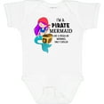 thumbnail image 3 of Inktastic I'm a Pirate Mermaid-like a Regular Mermaid, Only Cooler Boys or Girls Baby Bodysuit, 3 of 5