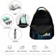 thumbnail image 3 of Luces de la Ciudad Mochila Escolar para Niños y Niñas, Mochila Infantil de Alta Calidad Ligera, Grande y Duradera 43x15x32cm, 3 of 6