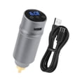 thumbnail image 3 of Power Supply Large Capacity Simple Operation Rotary Adapter Circuit Protection Tattoos Supplies Wireless Connector Alumium Alloy Silver, 3 of 7