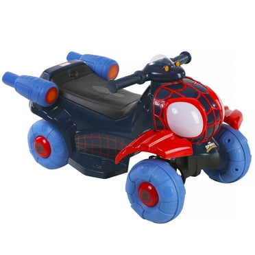 Spider-Man 6V Quad Ride-On by Dynacraft for Toddlers Ages 1.5-3 Years, Unisex