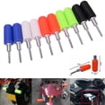 thumbnail image 2 of funtasica 1 Pair Universal No Cut Frame Crash Sliders Protector for Motorcycle Black, 2 of 9