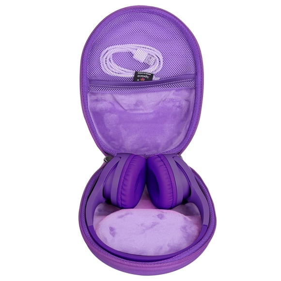 Estuche para Auriculares Aproca Kids Compatible con Belkin SoundForm Mini Morado