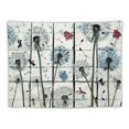 thumbnail image 5 of PIKWEEK  Dandelion Wall Art for Bedroom Living Room Dragonfly Tapestry for Kids Boys Girls Watercolor Floral Branches Decor Tapestry Wall Hanging White Painting, 5 of 6