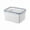 M, variant on YIKA Tupperware Container Fruit Vegetable Storage Containers For Fridge Draining Fresh Containers Produce Storage Containers Large Organizer Bins With Lid Colander Kitchen Storage S