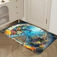 thumbnail image 4 of 3D Hole Rug, Rug That Looks Like a Hole, Trap Optical Illusion Bottomless Non-Slip Doormat, Test & Game with Your Cat Or Dog, for Door Entrance, Bathroom, Living Room, 4 of 10