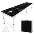 thumbnail image 1 of VEVOR Table de Tailgate Pliante Portable 8 Pieds pour Bière Pong Jeu de Boisson avec Poignée, 1 of 9