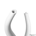 thumbnail image 5 of Uniquewise 51" Tall Animal Horn Shape Floor Vase: Elegant Ceramic White Accent for Entryway, Dining, or Living Room Decor - Distinctive Antler Design, Adding Nature-Inspired Charm to Your Home, 5 of 8